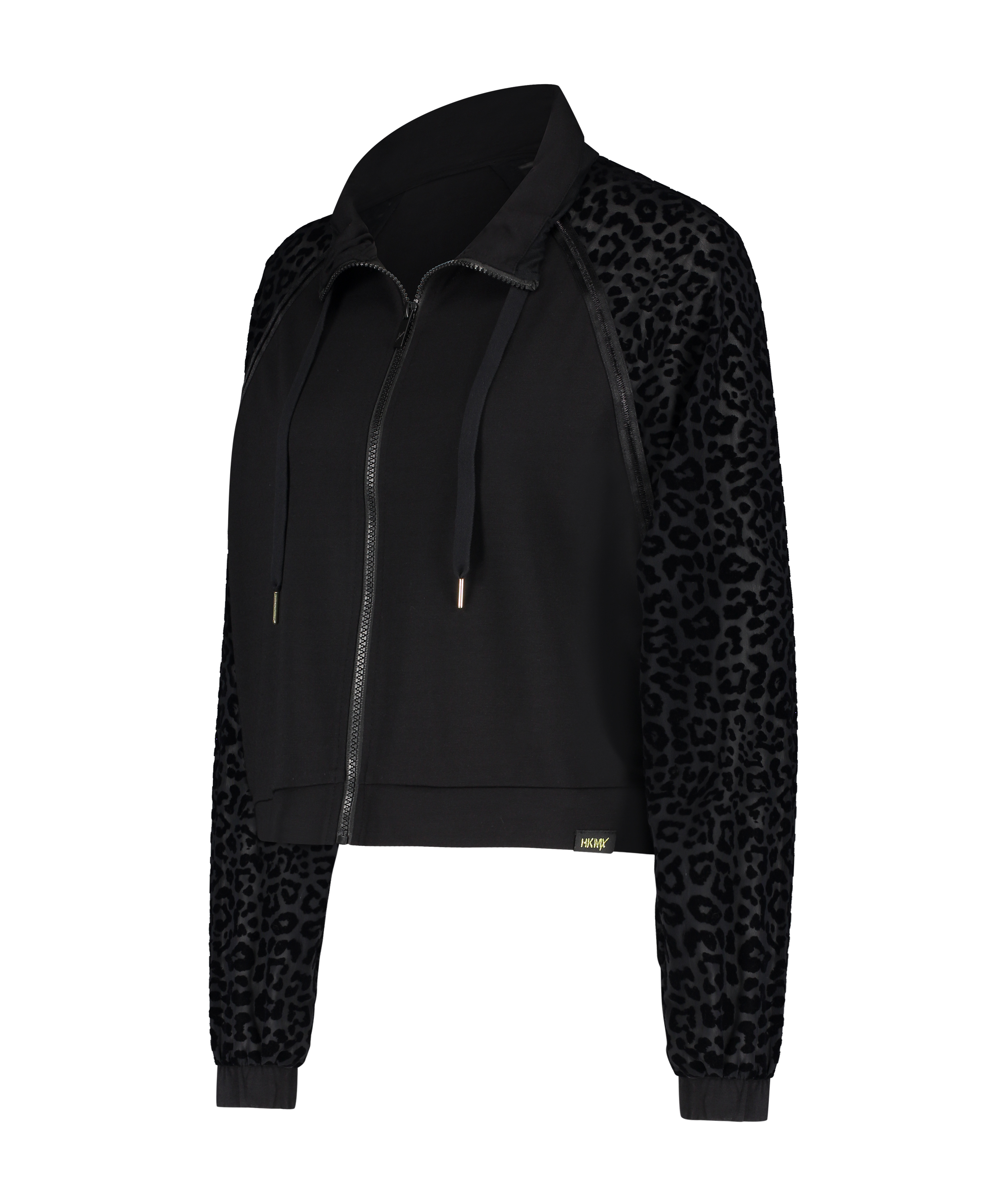 HKMX Chaqueta Leopardo, Negro, main