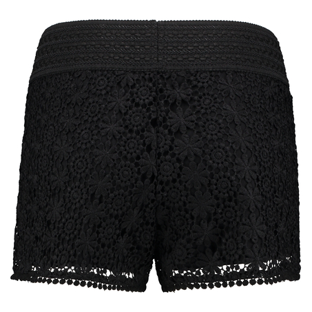 Pantal&oacute;n corto Crochetta, Negro