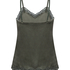 Camiseta top Velours Lace, Verde