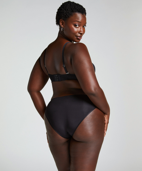 Juego de 2 de braguitas Angie, Negro