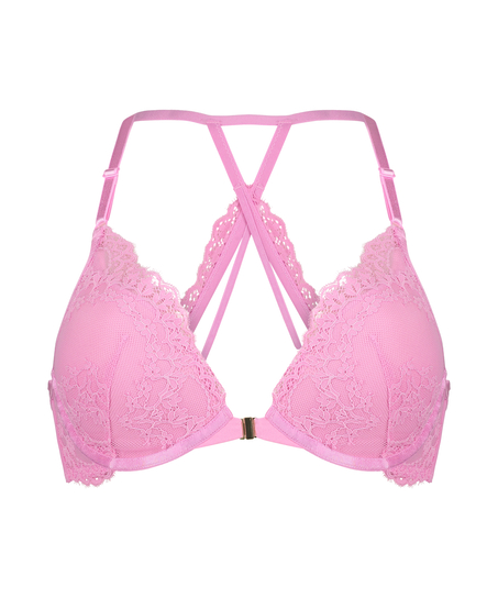 Sujetador push-up con aros preformado Daisy, Rosa