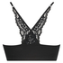 Bralette sin costuras Rose, Negro