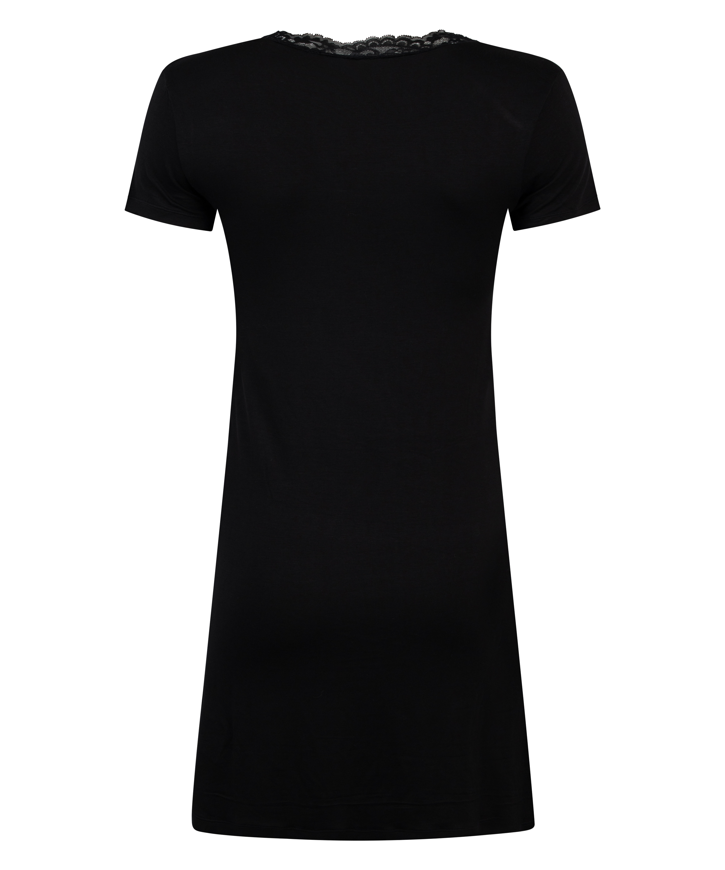 Camisón Jersey, Negro, main