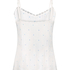 Top de camiseta lace, Azul