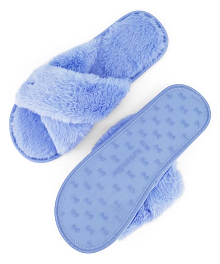 Pantuflas Lia, Azul