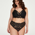 Bralette Olivia Curvy, Negro
