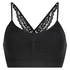 Bralette sin costuras Marine, Negro