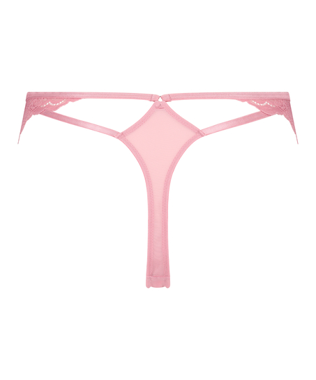 Tanga de tiro alto Wies, Rosa