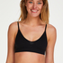Bralette sin costuras, Negro