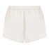 Short de sat&eacute;n Minimal, Blanco