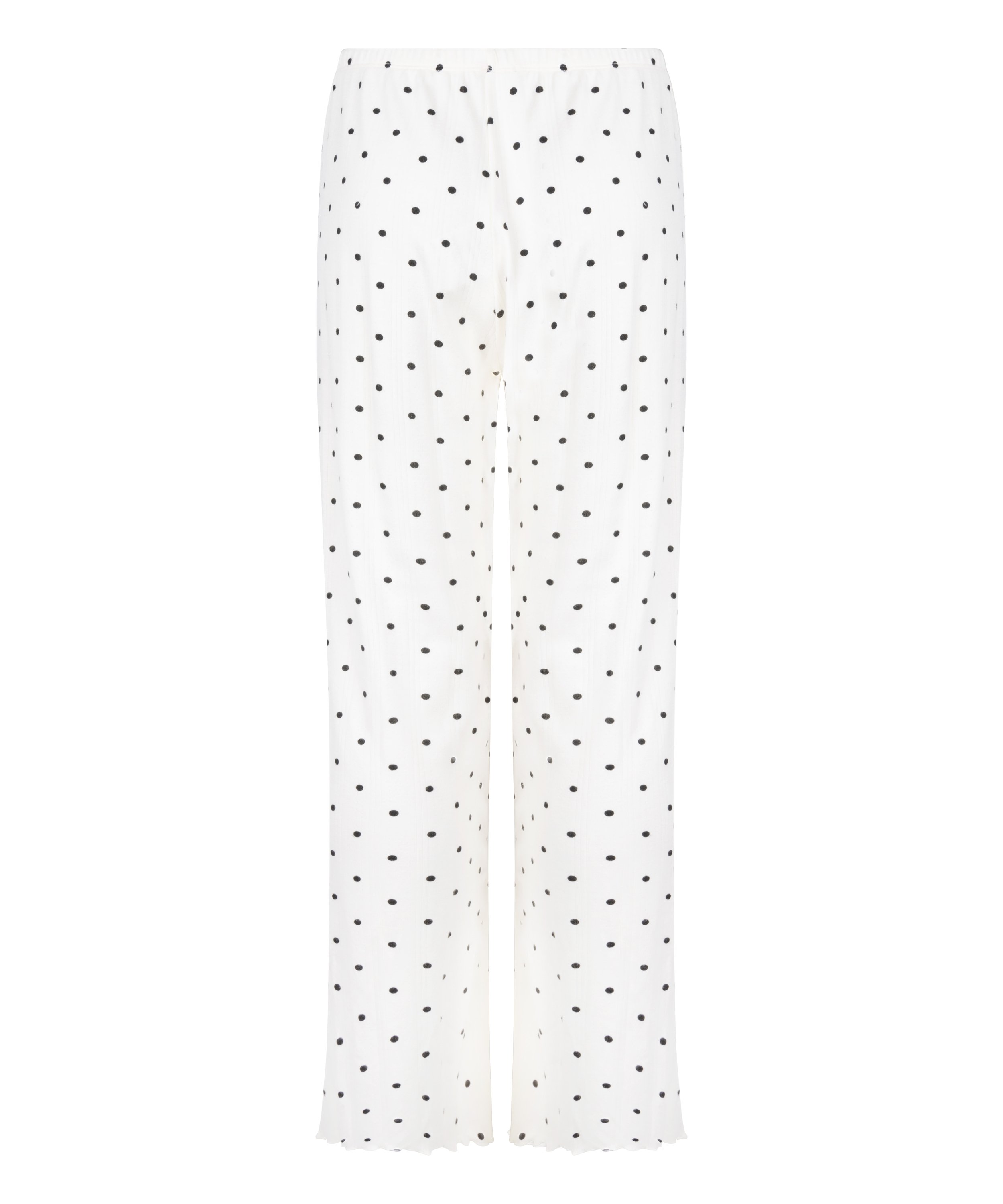 Pyjama Pant Loose Pointelle, Blanco, main