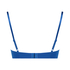 Sujetador con aros preformado Plunge, Azul