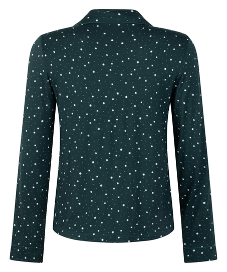 Chaqueta de manga larga de jersey Essentil, Verde