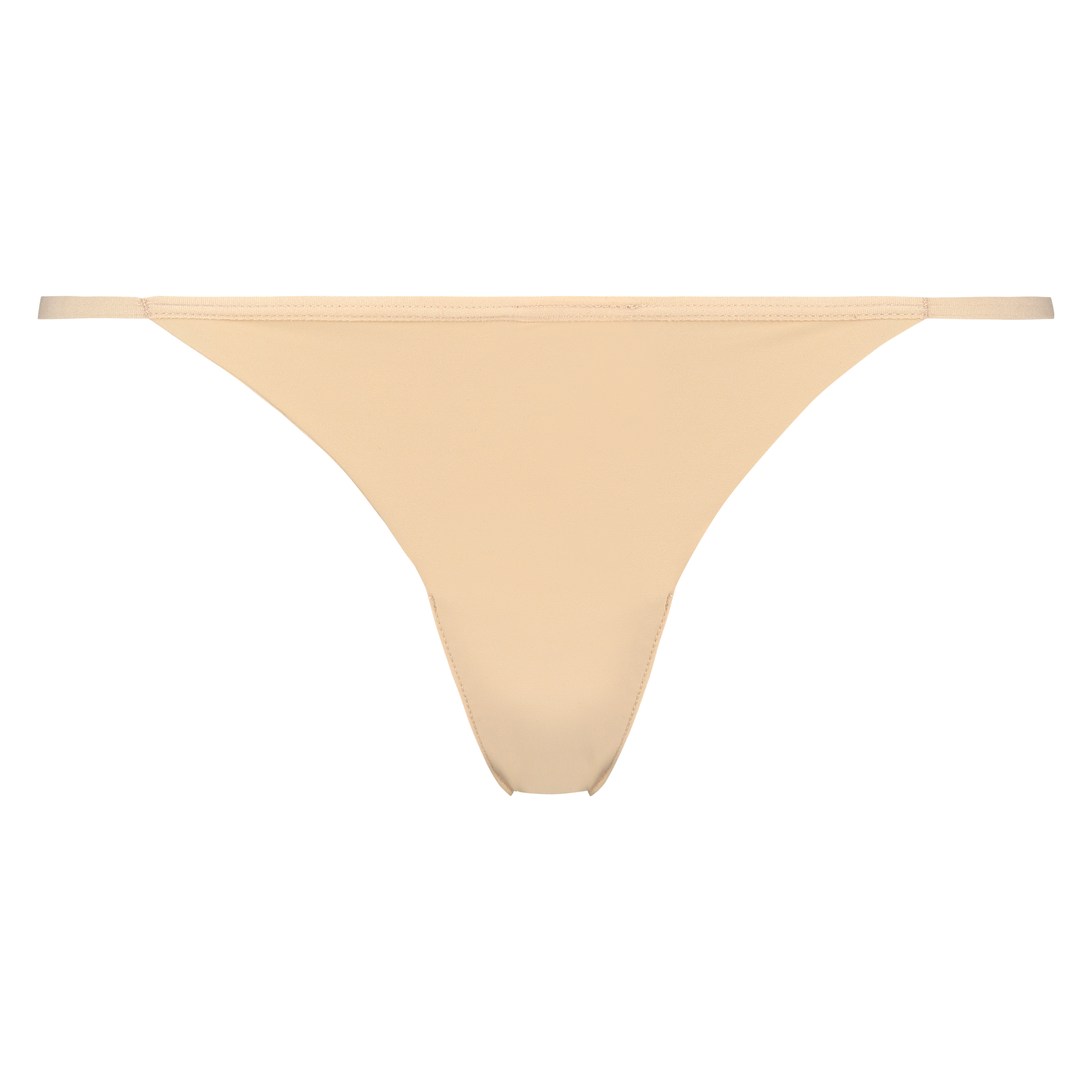 Tanga micro invisible, Beige, main