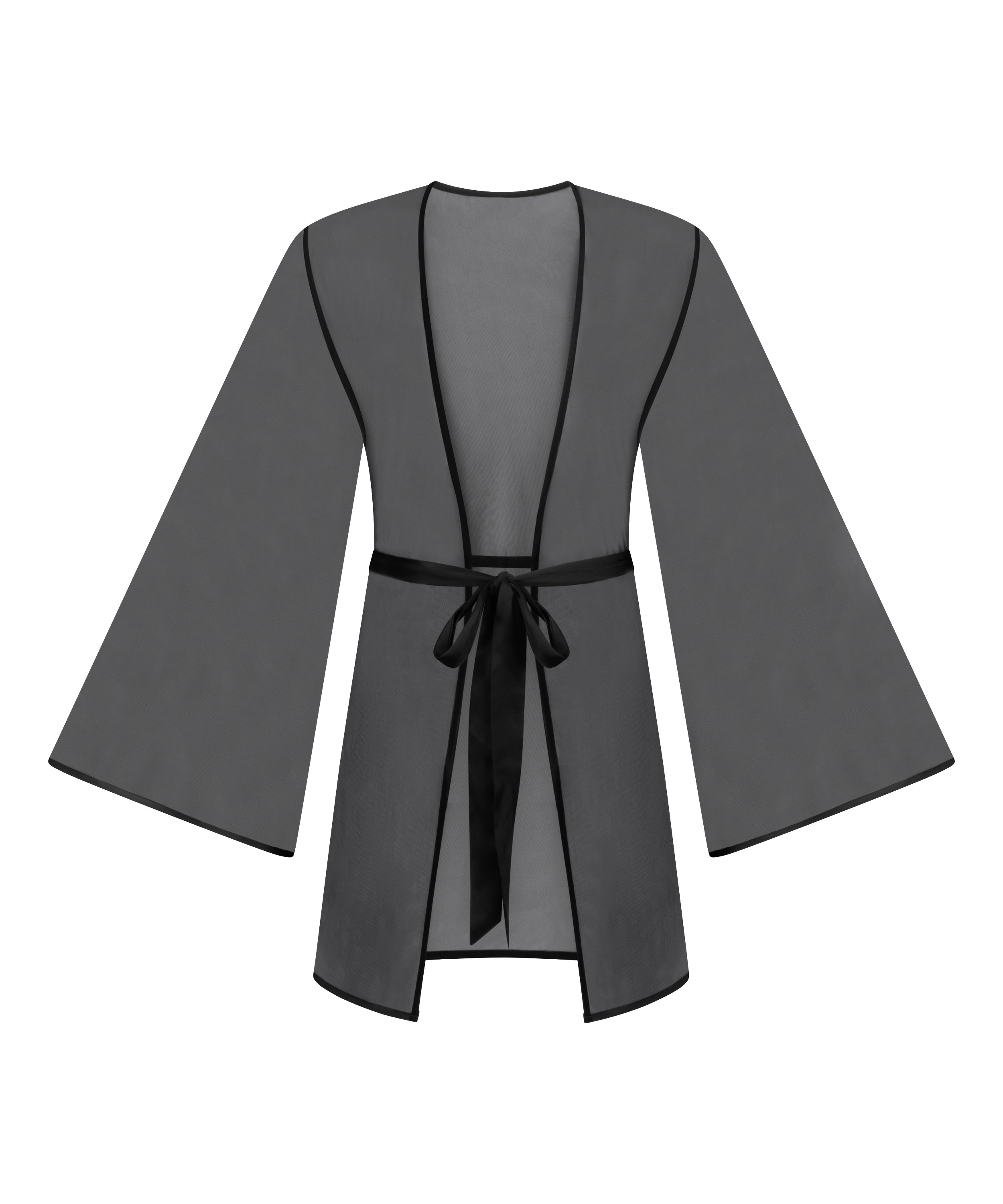 Kimono de malla Imani, Negro, main