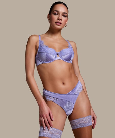 Sujetador de aros preformado Charlie, Morado