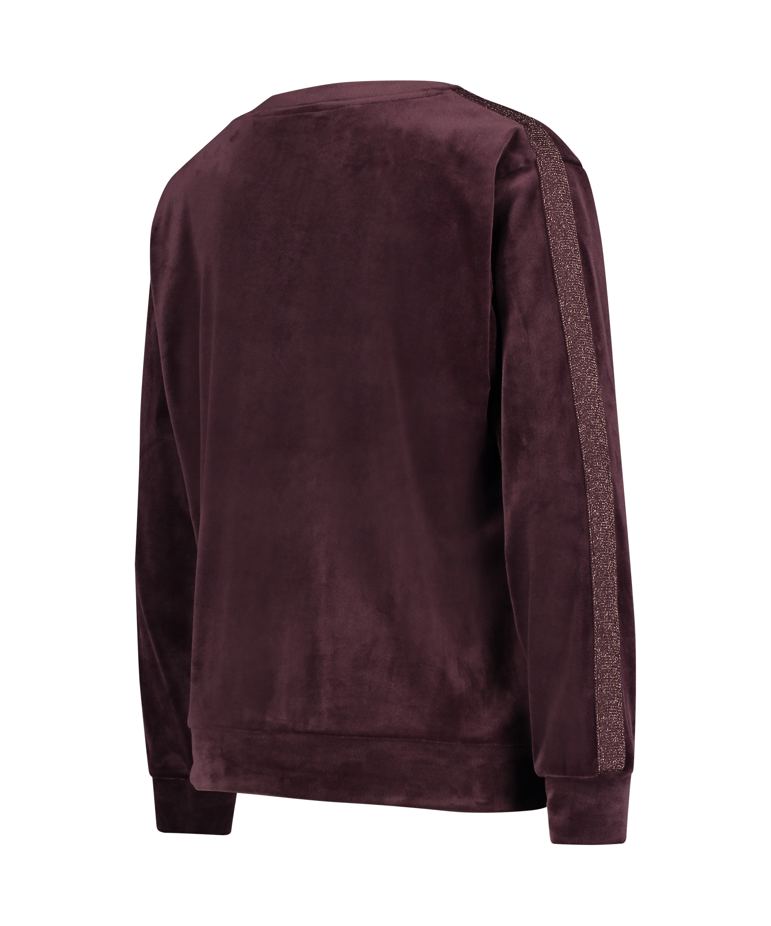 Top de terciopelo Shimmer, Morado, main