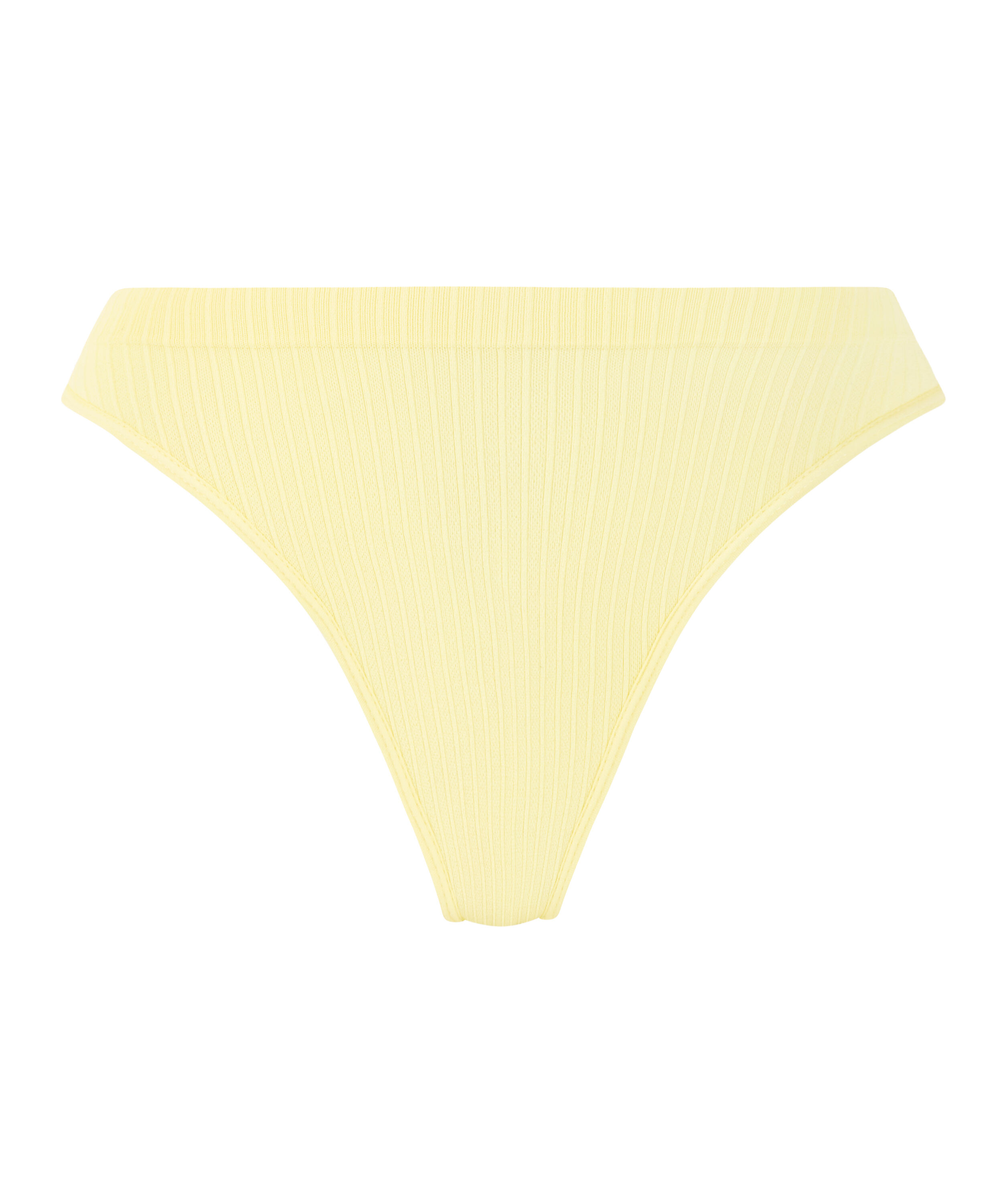 Tanga de tiro alto Dianne, Amarillo
