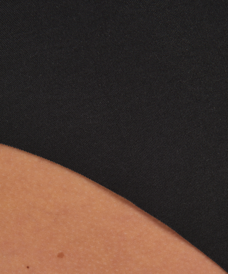 Braguita invisible Algodón, Negro