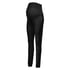Pantalón premamá para correr de terciopelo Shimmer, Negro