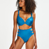 Top de bikini con aros preformado Sunset Dreams Copa E +, Azul