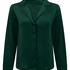Chaqueta de terciopelo de manga larga, Verde
