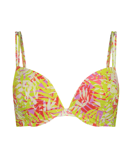 Top de bikini push-up acolchado Marrakesh, Verde