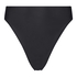 Braguita de bikini de tiro alto Black HKM x NA-KD, Negro
