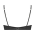 Sujetador longline con aros preformado de media copa Iggy, Negro