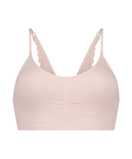 Bralette sin costuras Rose, Rosa