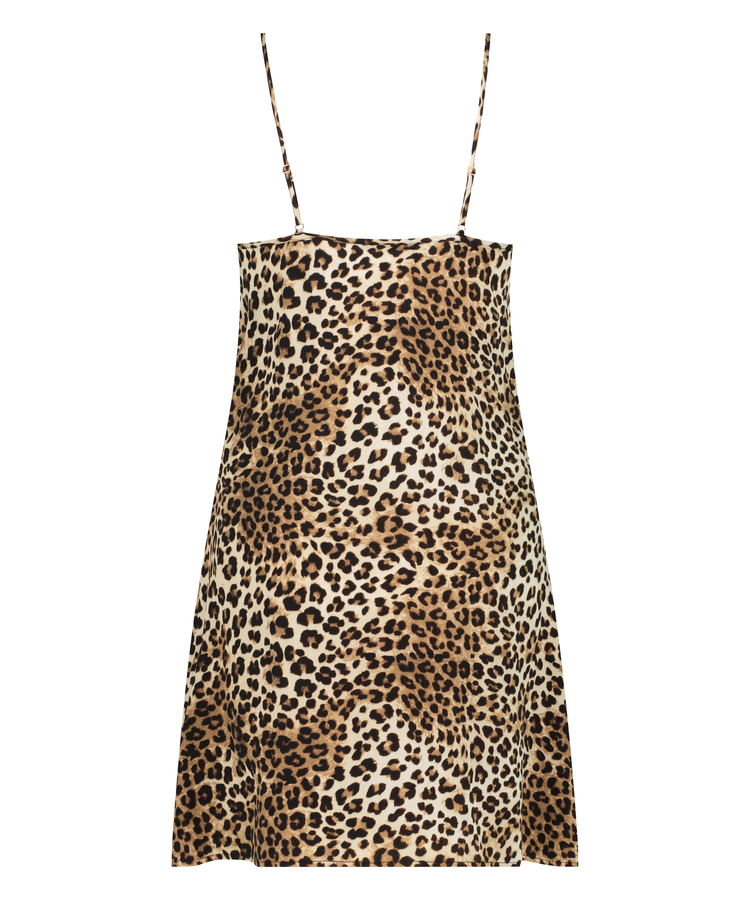 Vestido lancero Satin, Negro, main