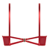 Sujetador de aros no preformado longline Billie, Rojo