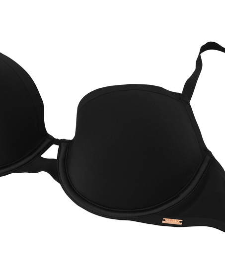 Sujetador push-up de aros preformado Essentil, Negro