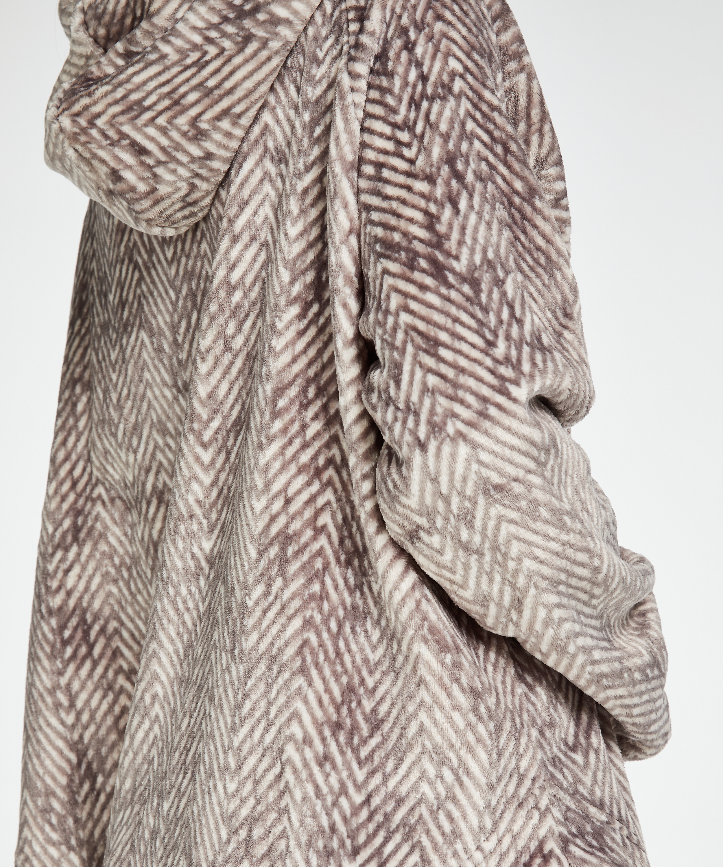 C&aacute;rdigan Flannel Fleece, Gris, main