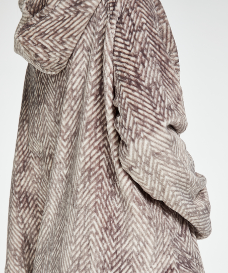 C&aacute;rdigan Flannel Fleece, Gris