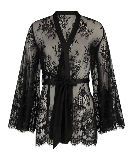 Kimono Lace Isabelle, Negro