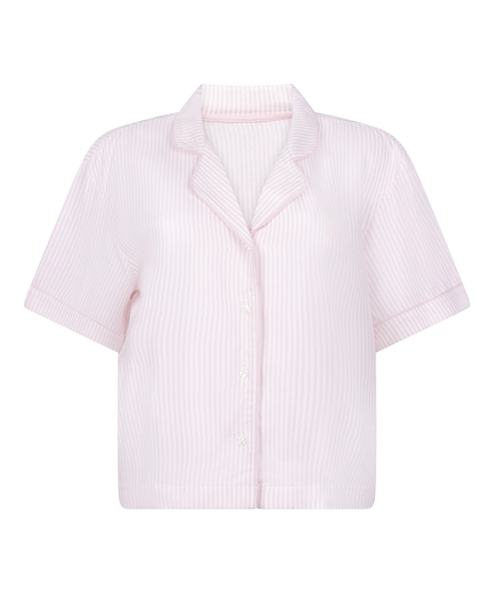 Chaqueta de pijama de manga corta, Rosa