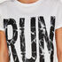 Camiseta de deporte HKMX con manga corta, Blanco