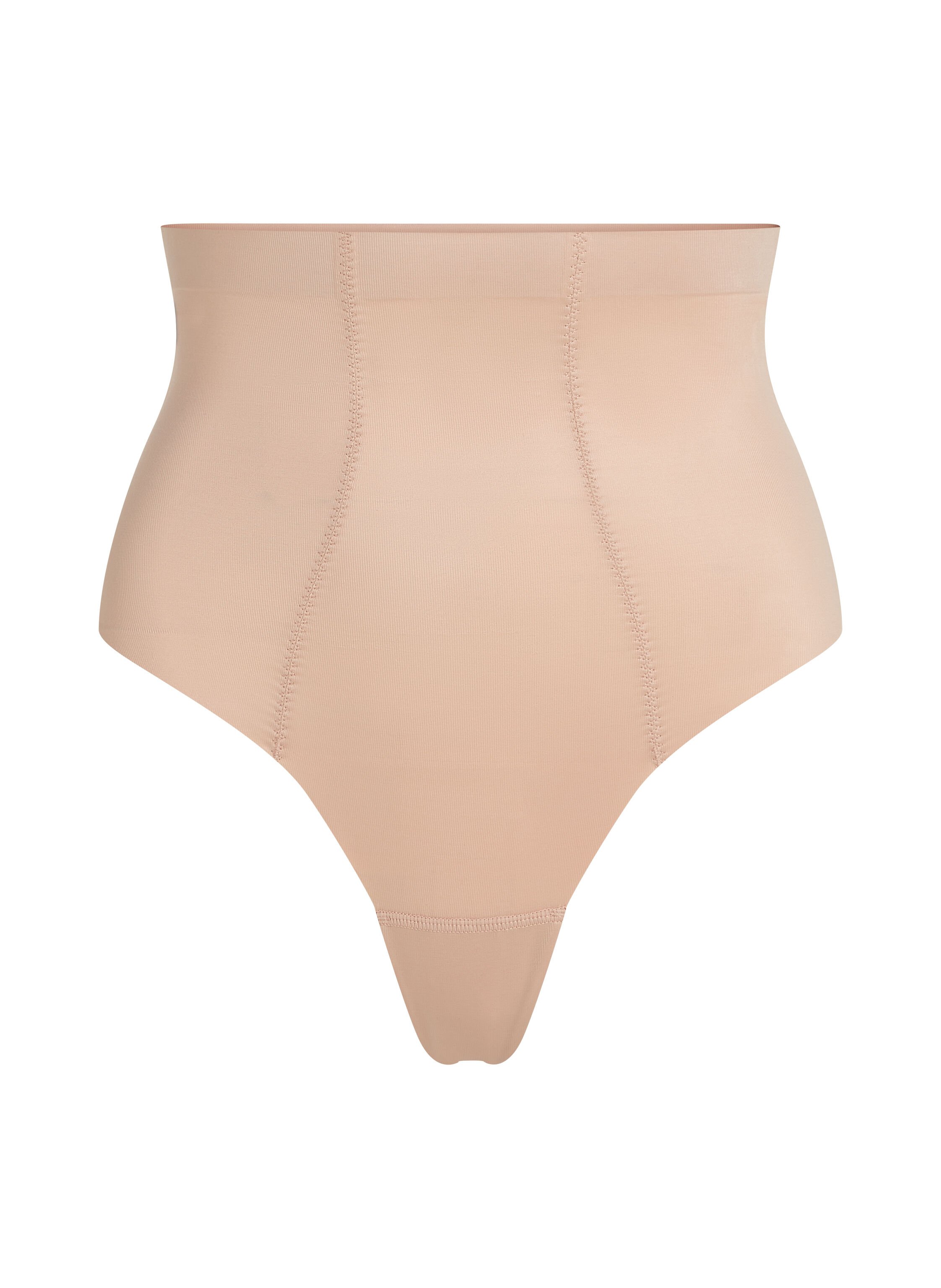 Tanga scuba moldeador de cintura alta, Beige