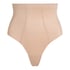 Tanga scuba moldeador de cintura alta, Beige