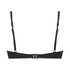 Top de bikini con aros preformado Luxe Copa E +, Negro