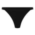 Tanga de algodón, Negro