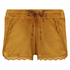 Pantal&oacute;n corto Velours Lace, Amarillo