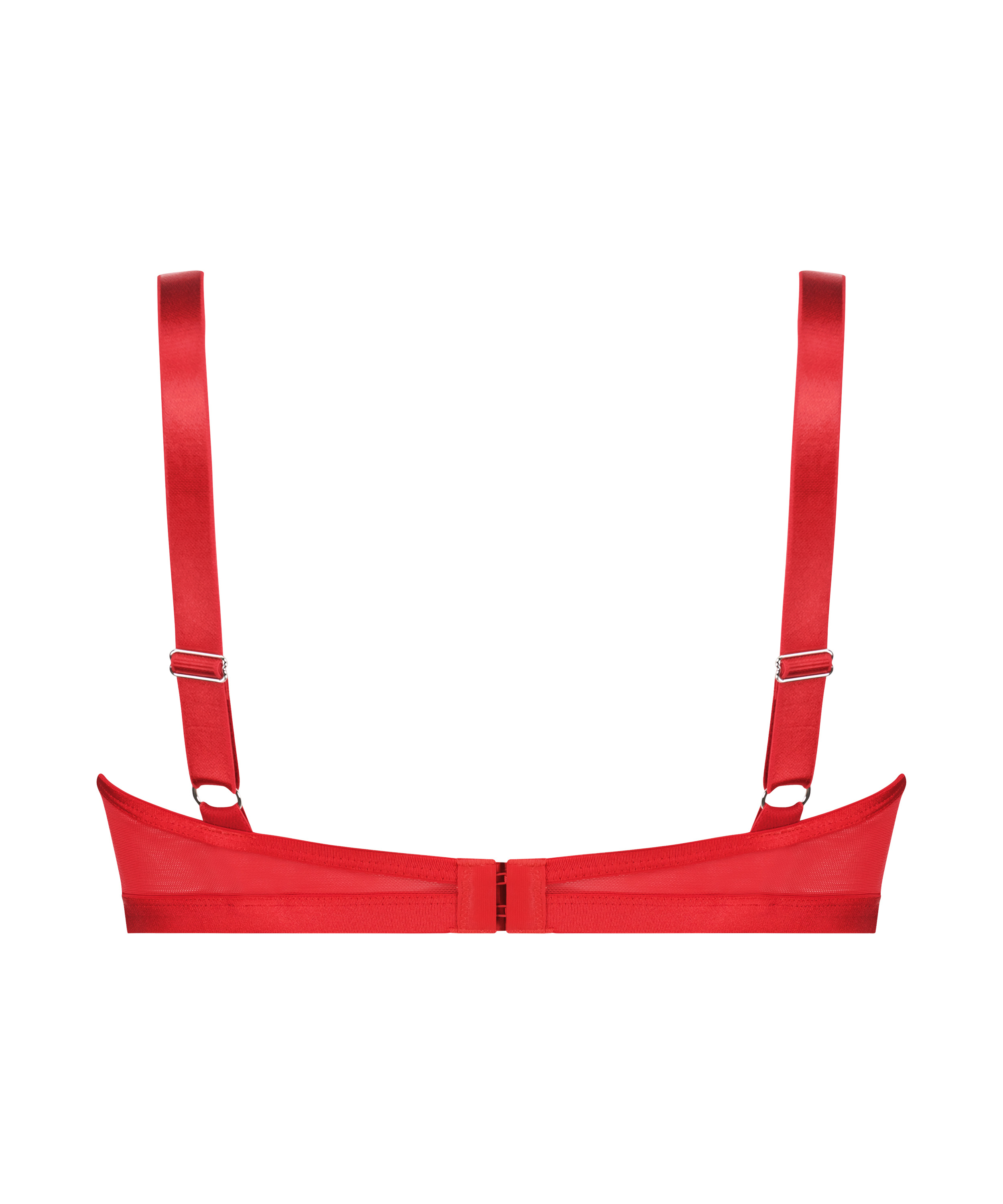 Sujetador con aros sin relleno Elissa, Rojo, main