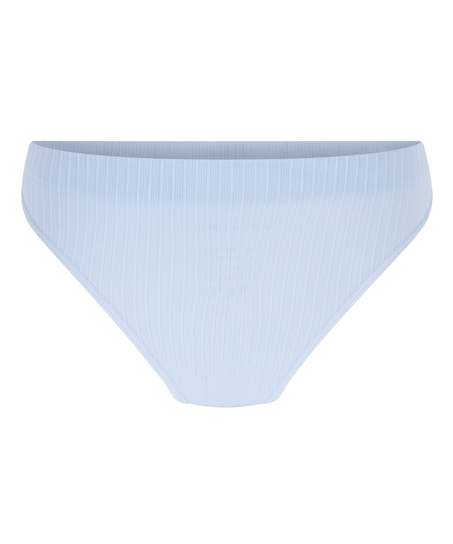 Tanga de tiro alto Dianne, Azul