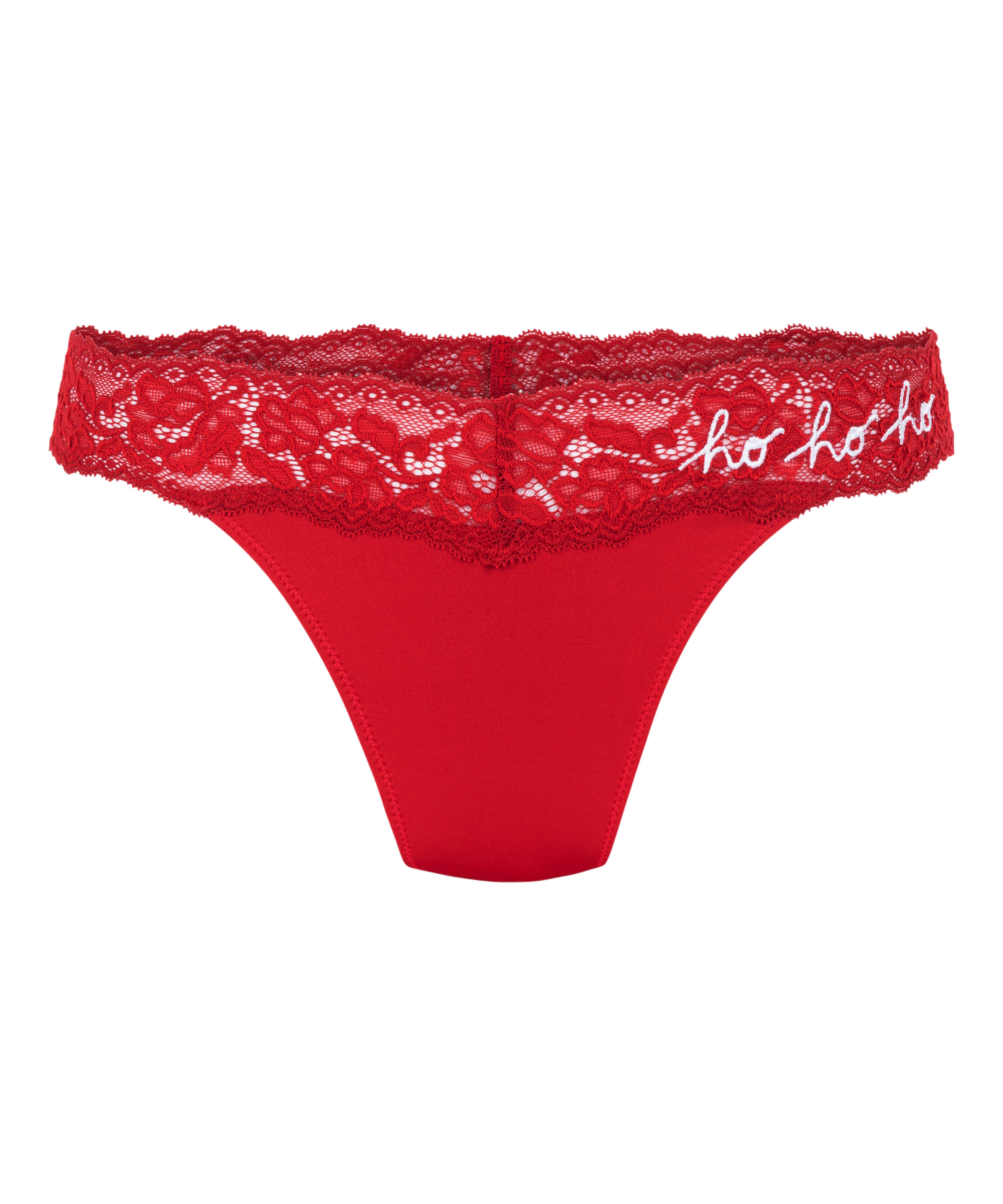 Tanga navideño, Rojo, main
