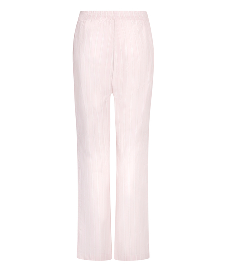 Pantal&oacute;n de pijama de algod&oacute;n Poplin, Rosa