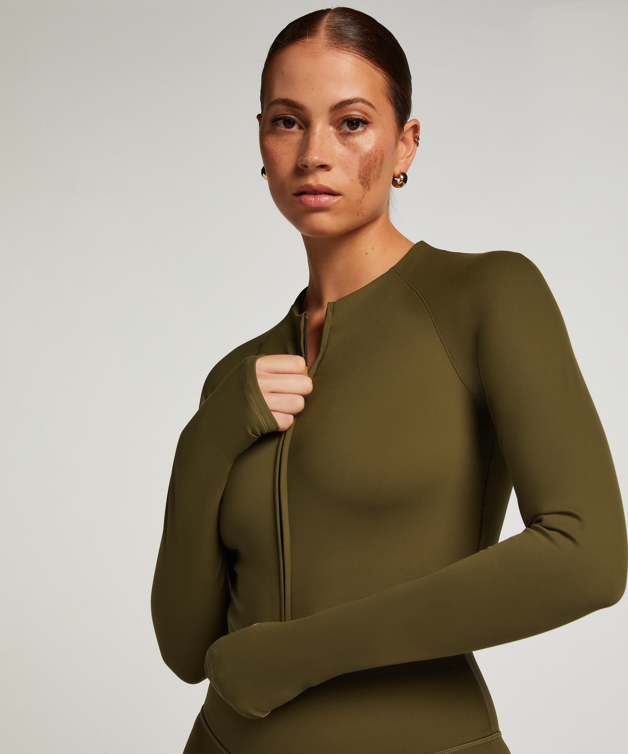 HKMX Chaqueta deportiva, Verde HKMX Chaqueta deportiva, Verde
