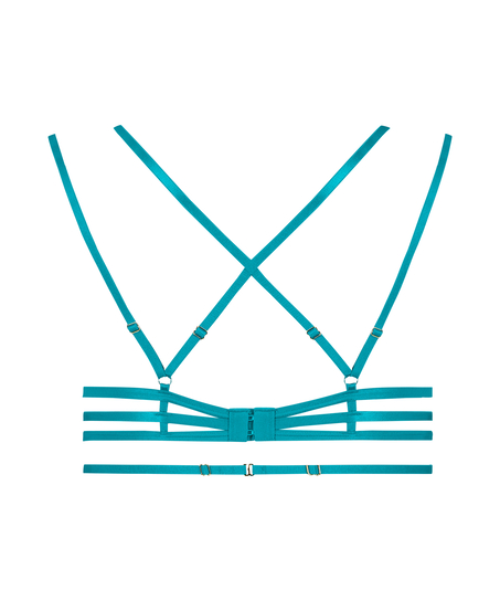 Sujetador de aros no preformado Eros, Azul