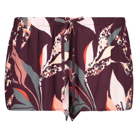 Pantal&oacute;n corto de pijama, Rojo